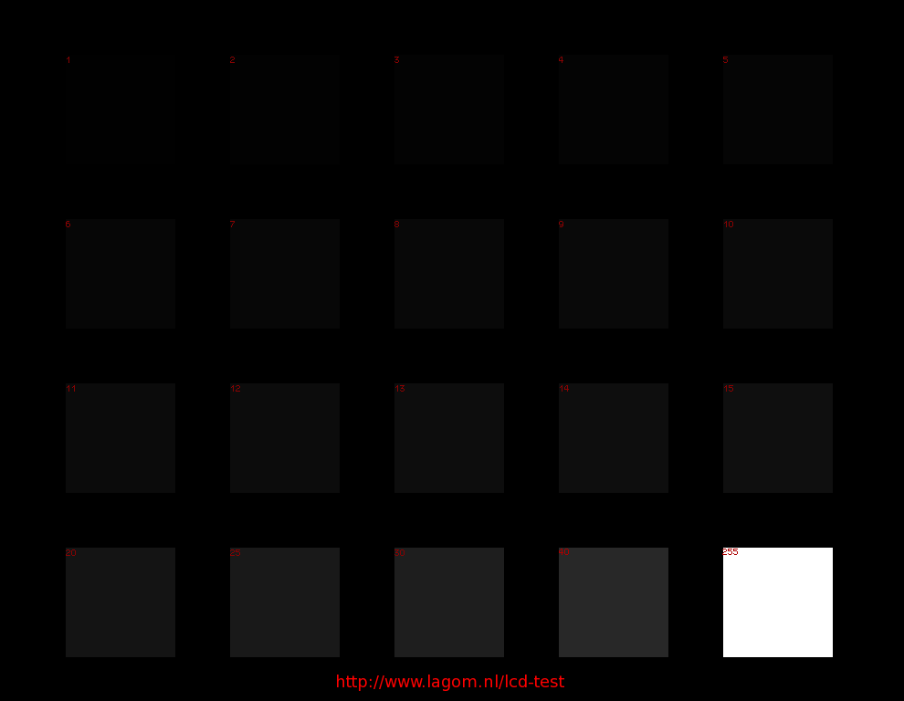 black test print image